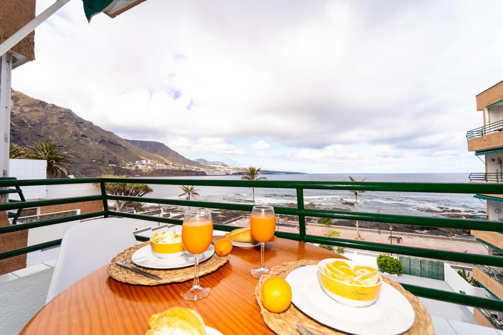 Atlantic Views Apartment Punta Del Hidalgo Luaran gambar